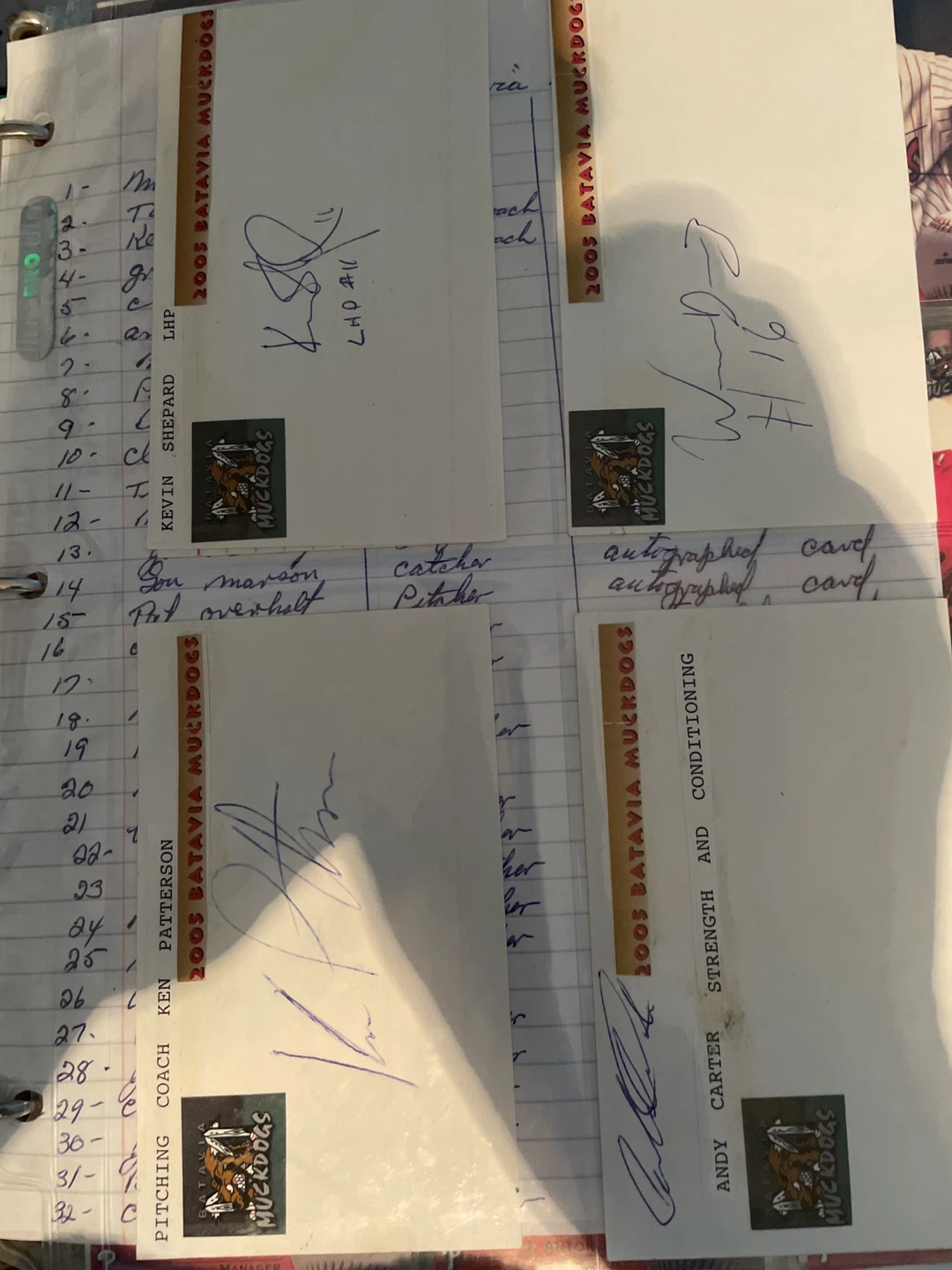 Batavia Muckdogs Baseball Cards Lot - photo 5