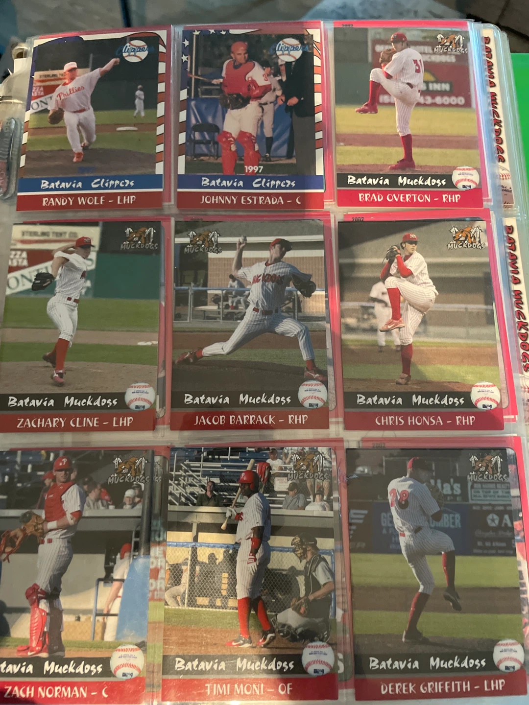 Batavia Muckdogs Baseball Cards Lot - photo 2