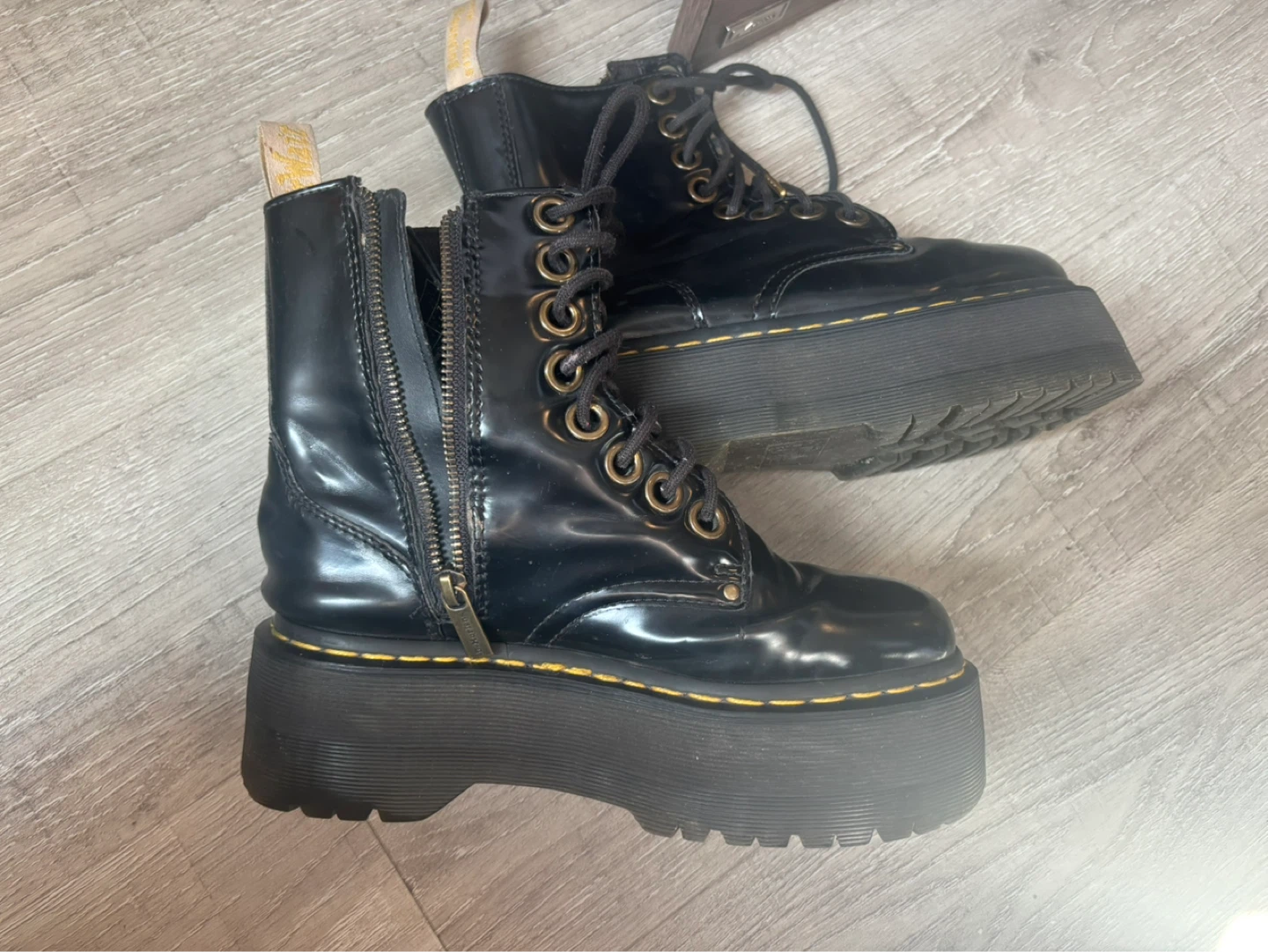 Dr. Martens Vegan Platform Boots