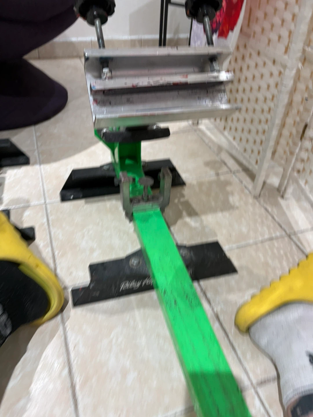 Riley Hopkins Screen Printing Press - photo 2