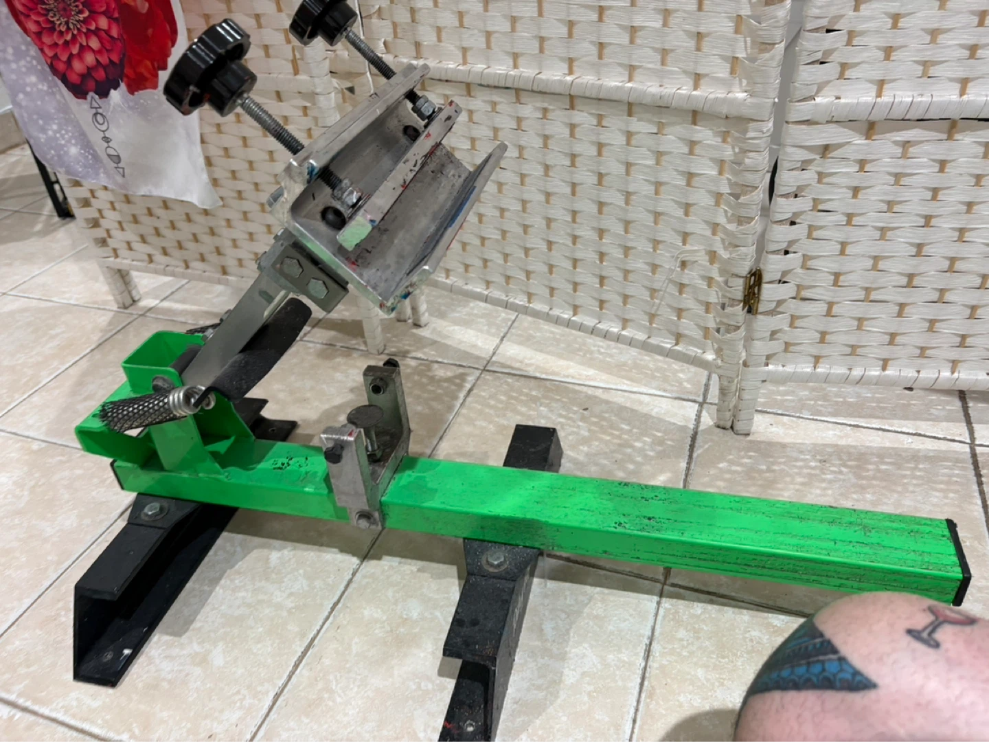 Riley Hopkins Screen Printing Press - photo 4