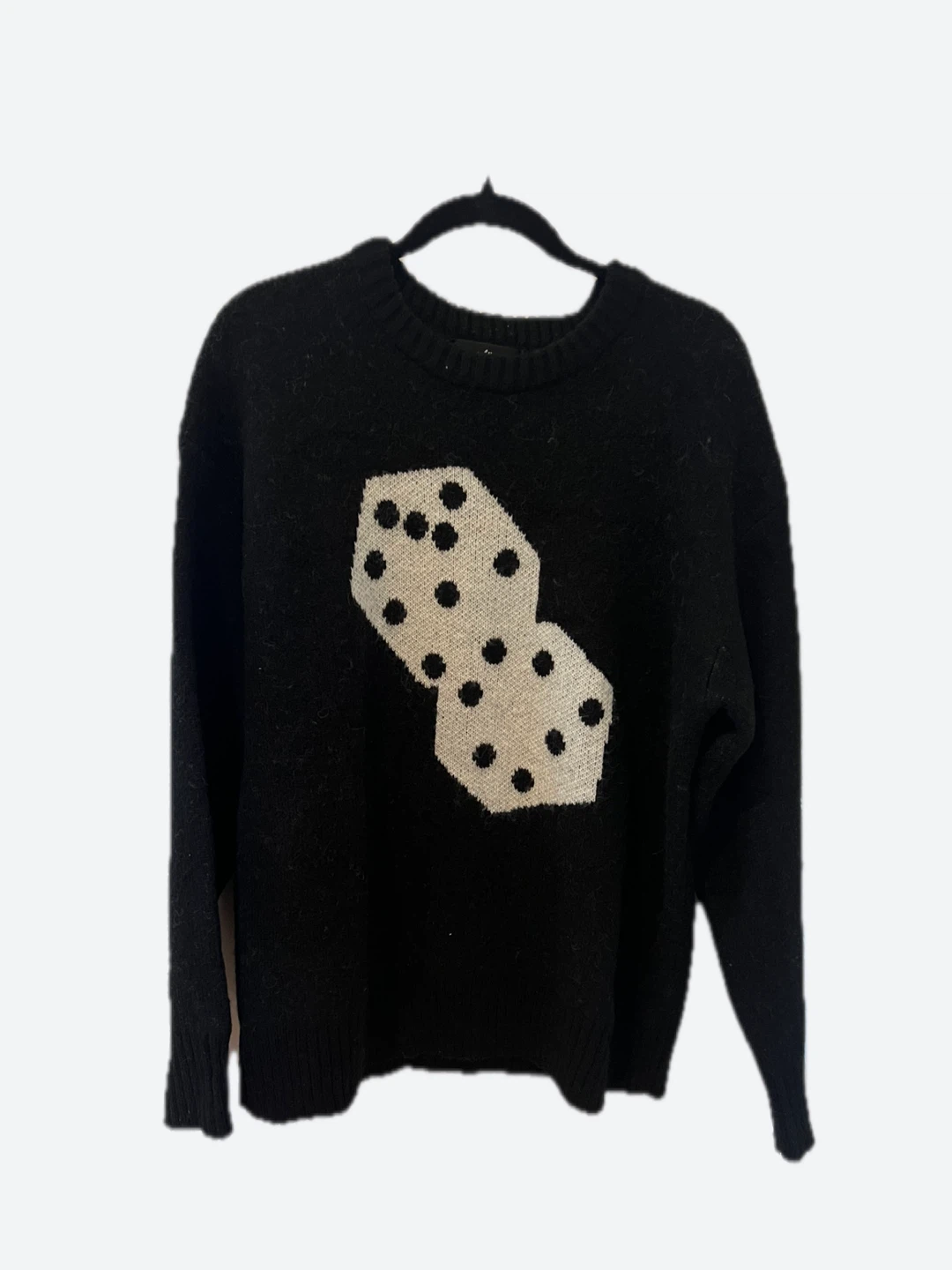 Stüssy Mohair Dice Sweater ‘Black’ - photo 2