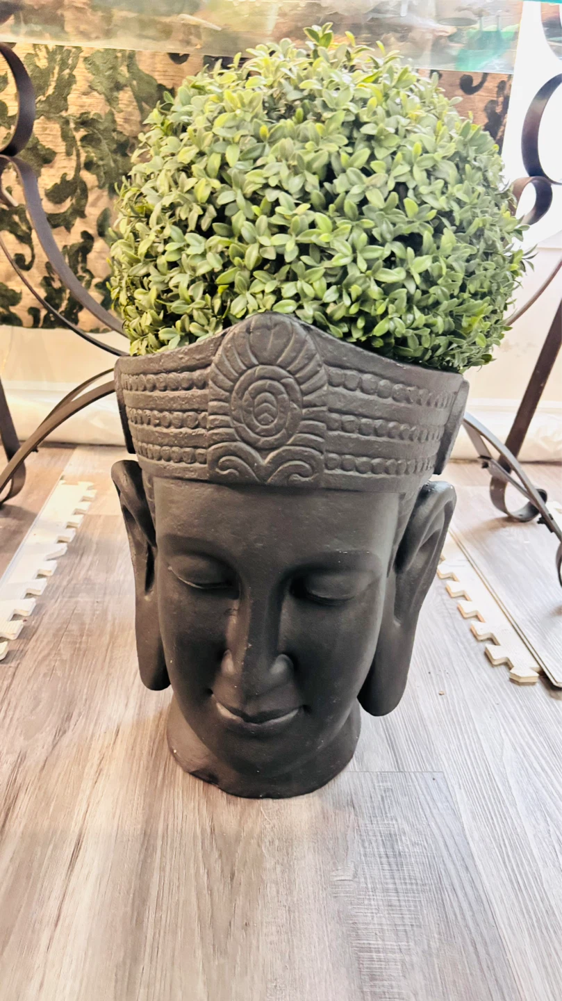 Buddha Head Planter