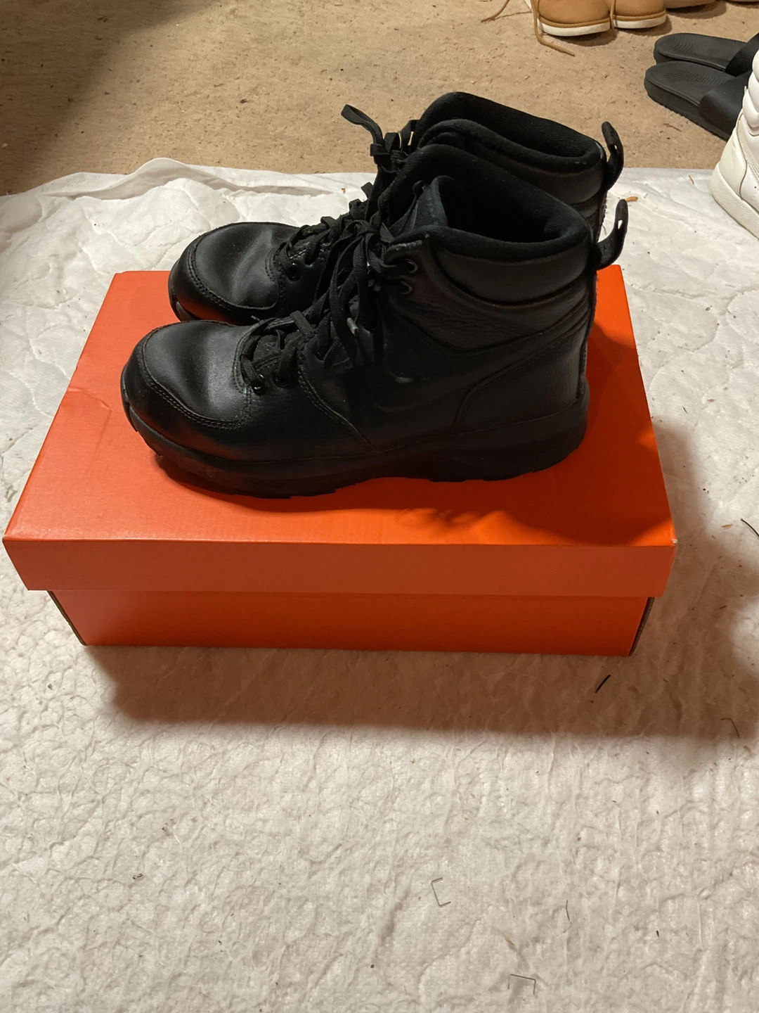 Nike Black Leather Winter Boots - photo 4