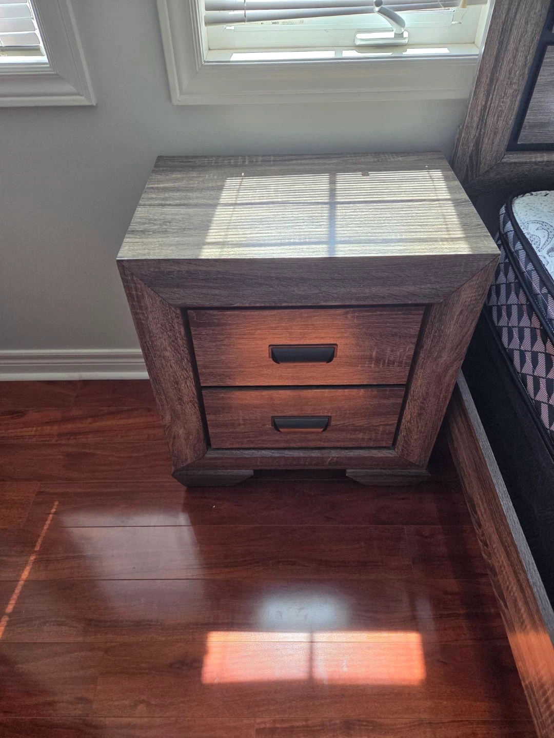 Wooden 6-Drawer Dresser with Mirror - photo 2