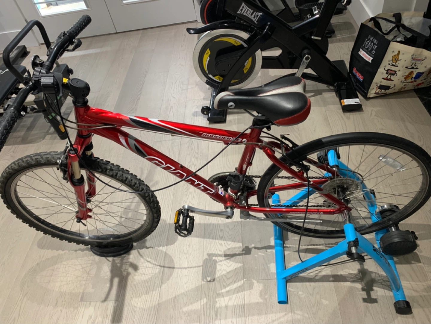Bike and Trainer