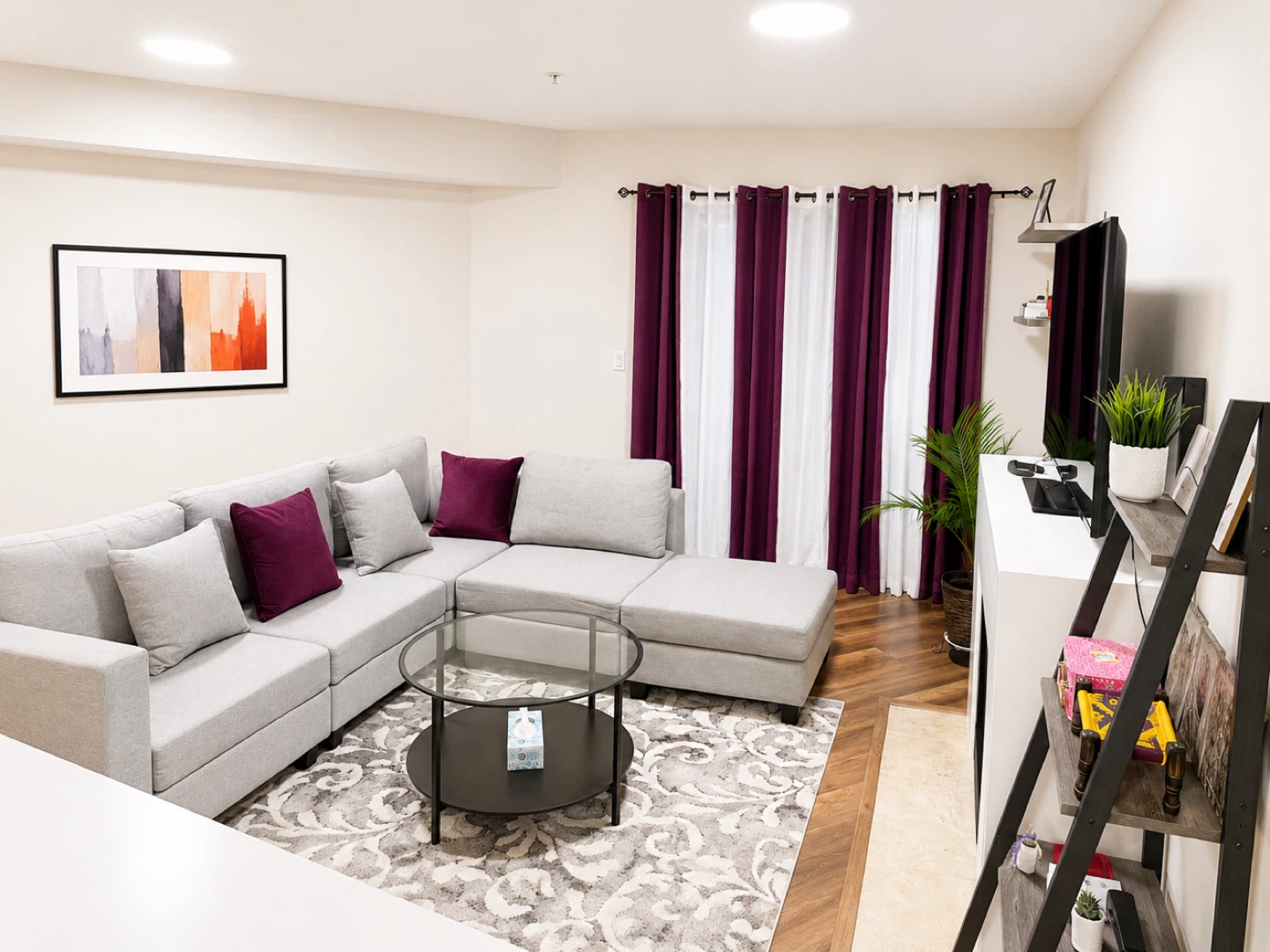 Modern L-Shape Sectional Sofa with Storage– Comfortable & Clean