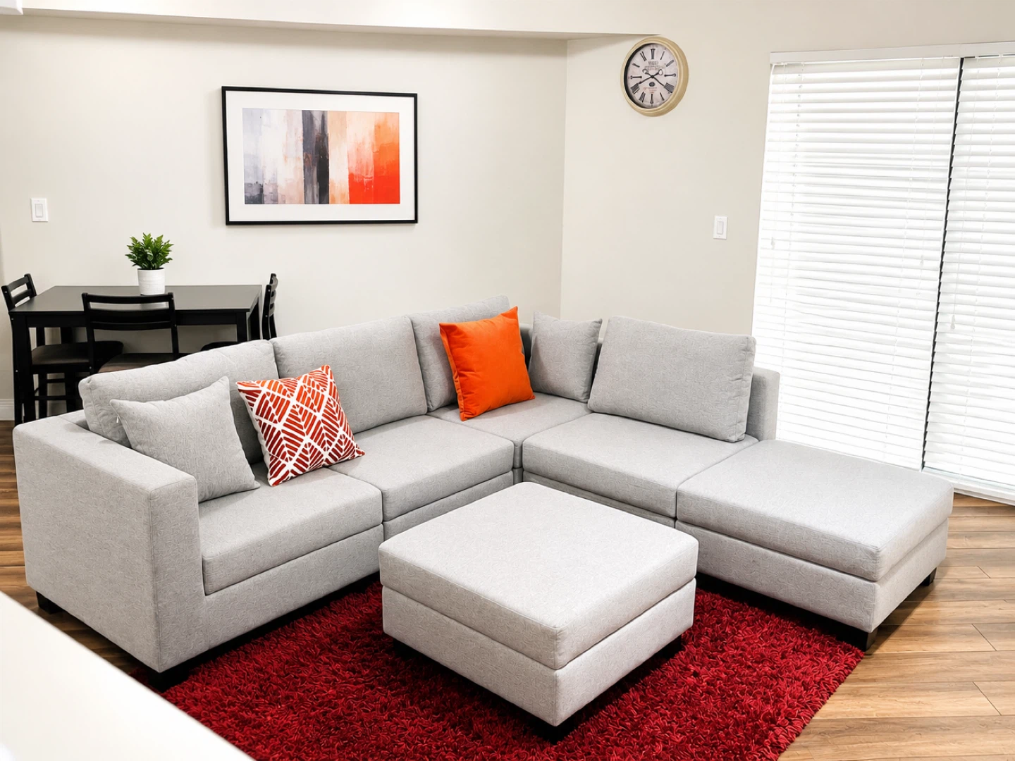 Modern L-Shape Sectional Sofa with Storage– Comfortable & Clean - photo 2