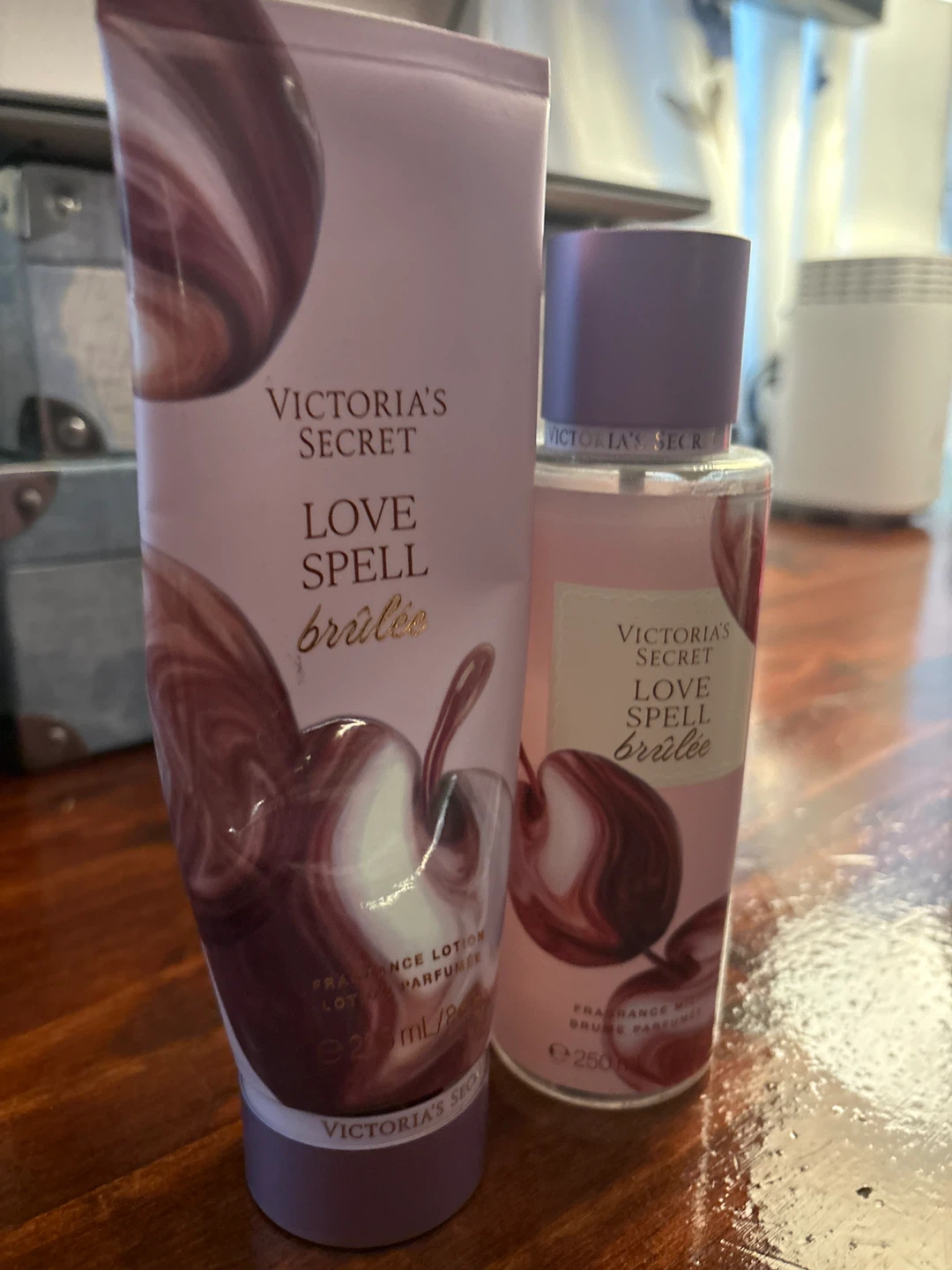 VS Love Spell Brûlée Fragrance Lotion and Mist Set