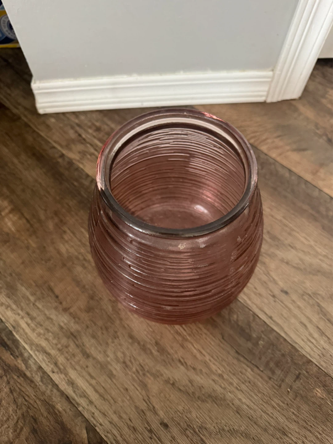 Pink Glass Vase - photo 2
