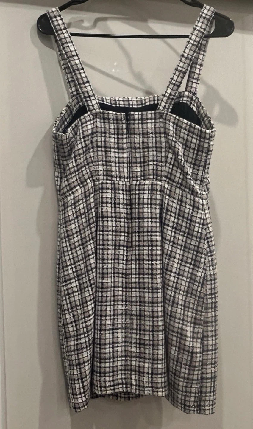 Abercrombie & Fitch Plaid Mini Dress XS - photo 4