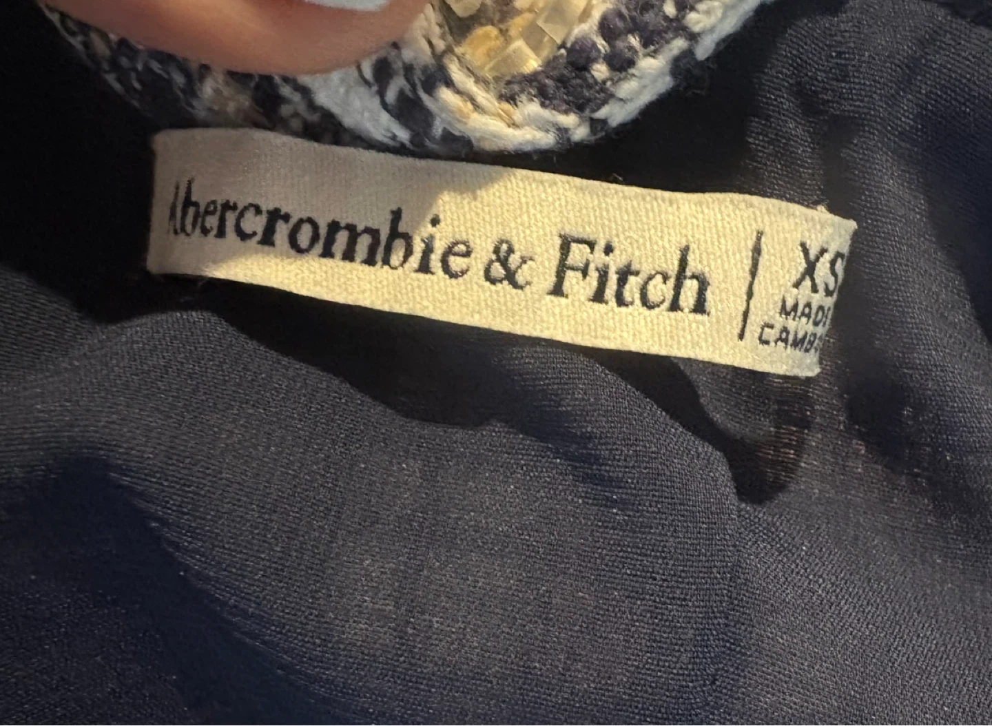 Abercrombie & Fitch Plaid Mini Dress XS - photo 5