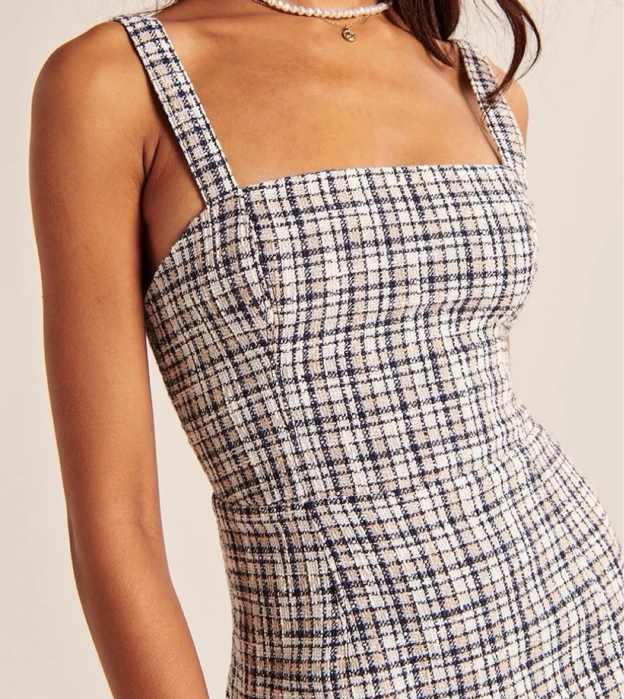 Abercrombie & Fitch Plaid Mini Dress XS - photo 2