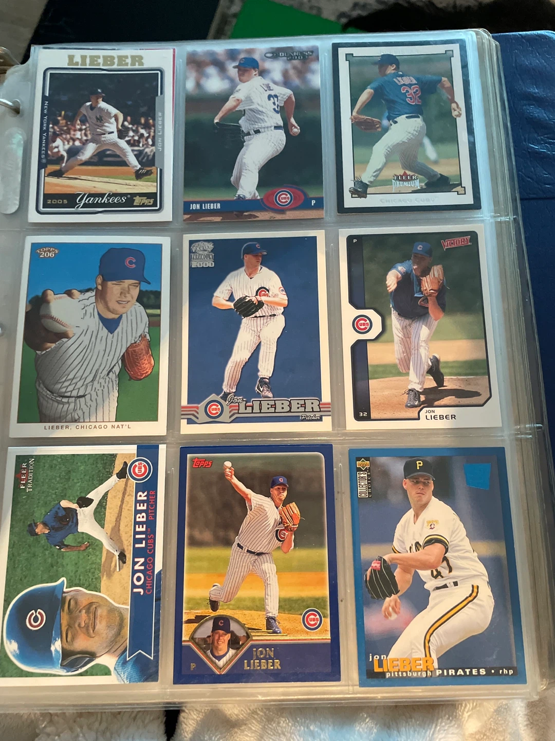 Collection of Kenny Lofton and Curt Schilling Baseball Cards - photo 5