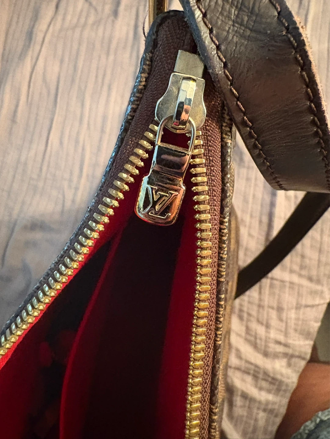 Louis Vuitton Damier Azur Canvas Crossbody Bag - photo 2