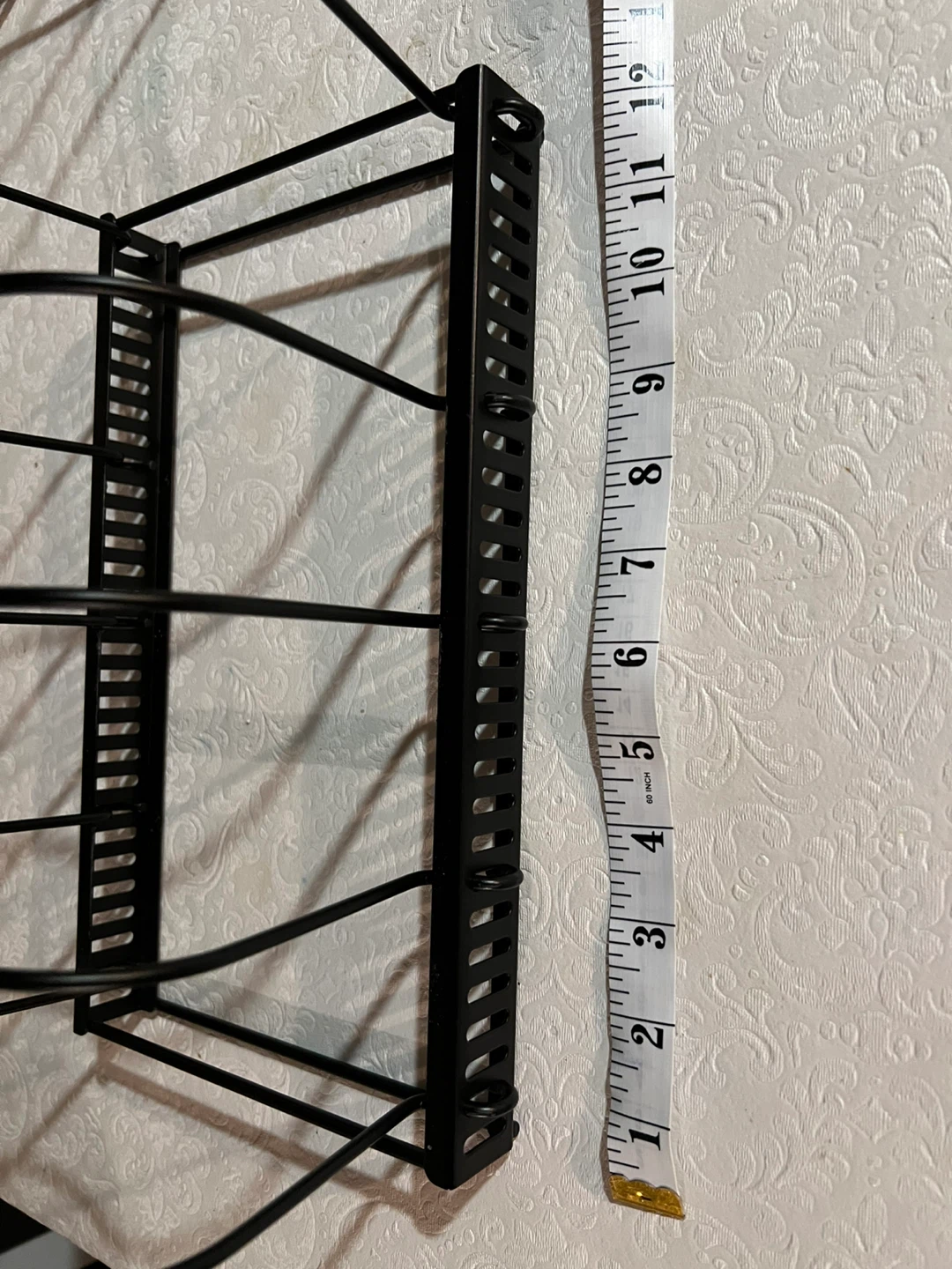 Black Metal Pan and Pot Lid Rack Organizer - photo 3