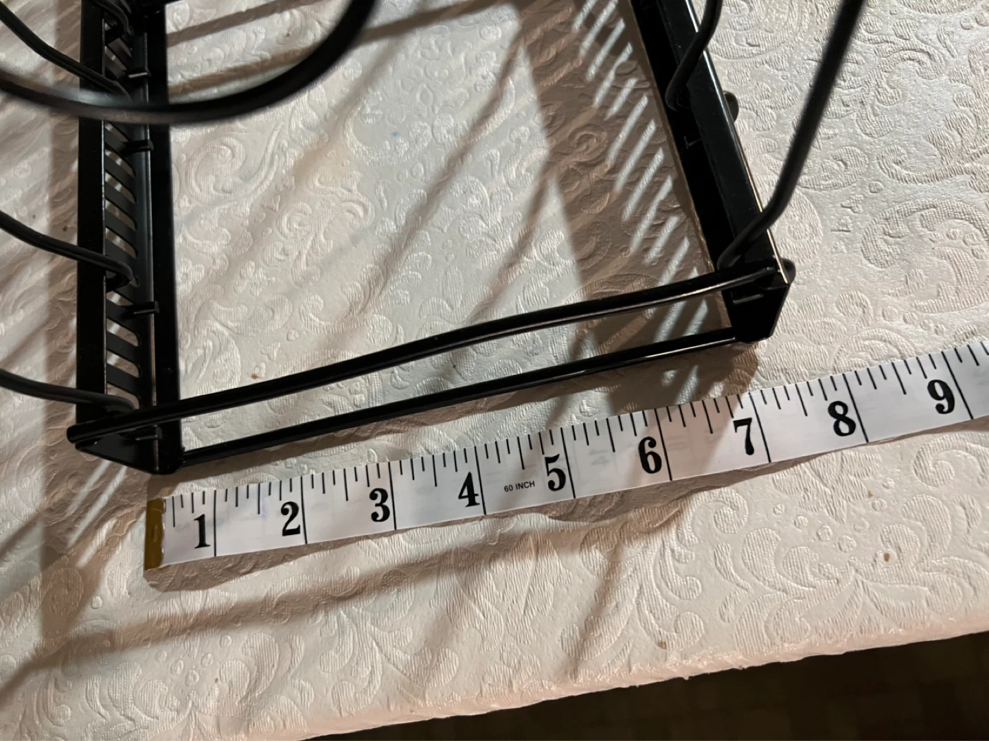 Black Metal Pan and Pot Lid Rack Organizer - photo 4
