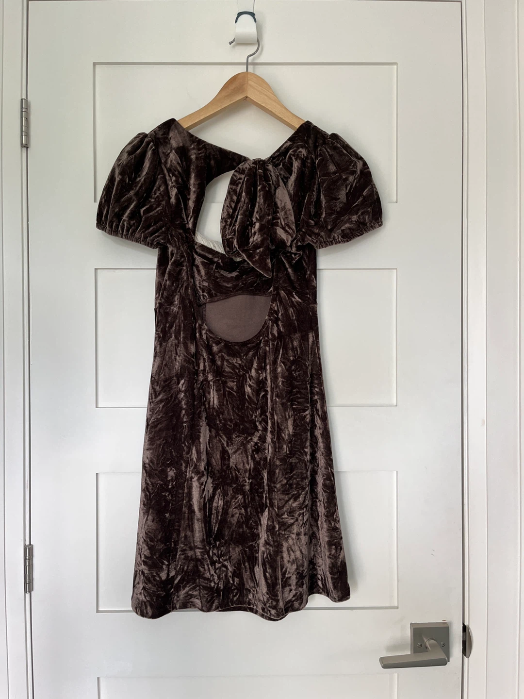 Urban Outfitters / Kimchi Blue Velvet Mini Dress - photo 2