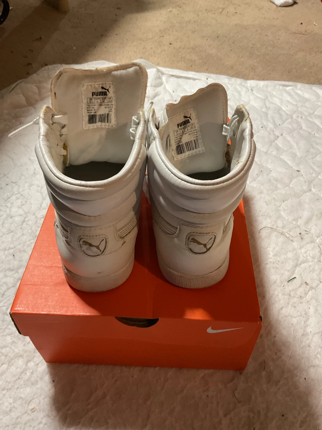 Puma White High-Top Sneakers - photo 3