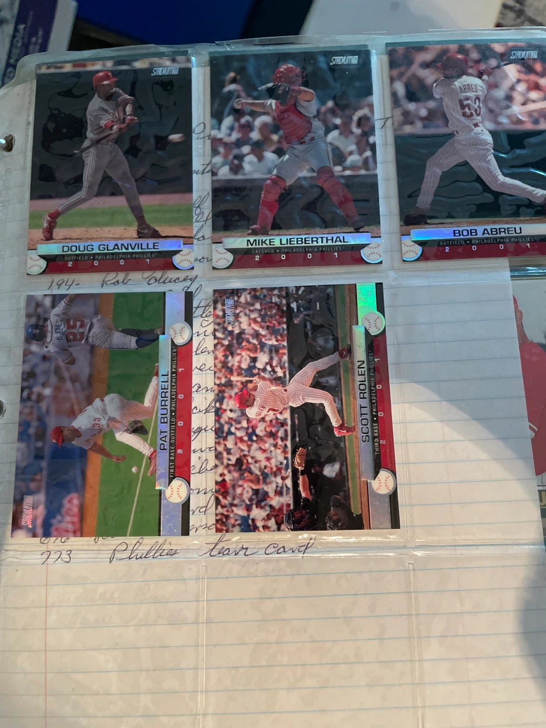 2001 Topps Philadelphia Phillies Baseball Card Set - photo 3