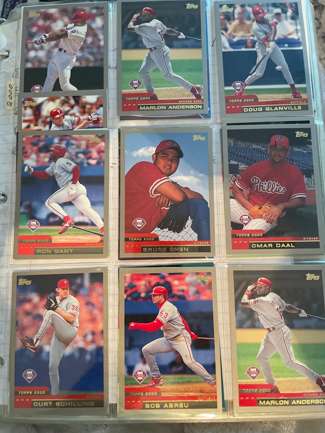 2001 Topps Philadelphia Phillies Baseball Card Set - photo 2