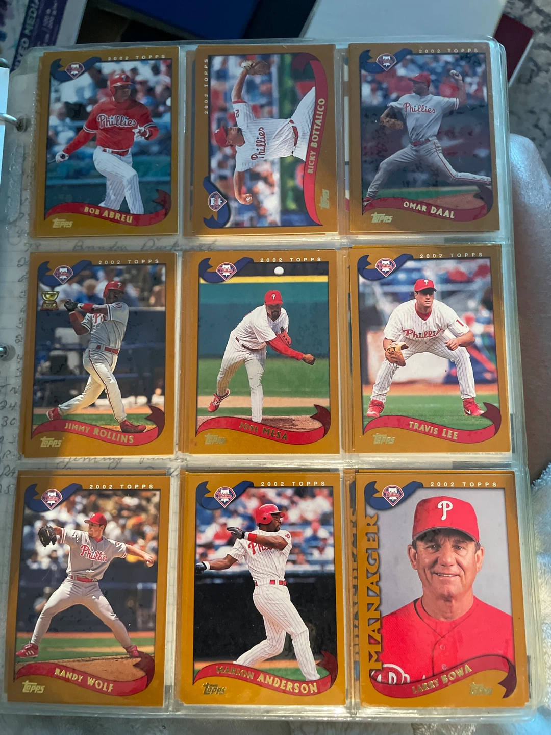 2001 Topps Philadelphia Phillies Baseball Card Set - photo 5
