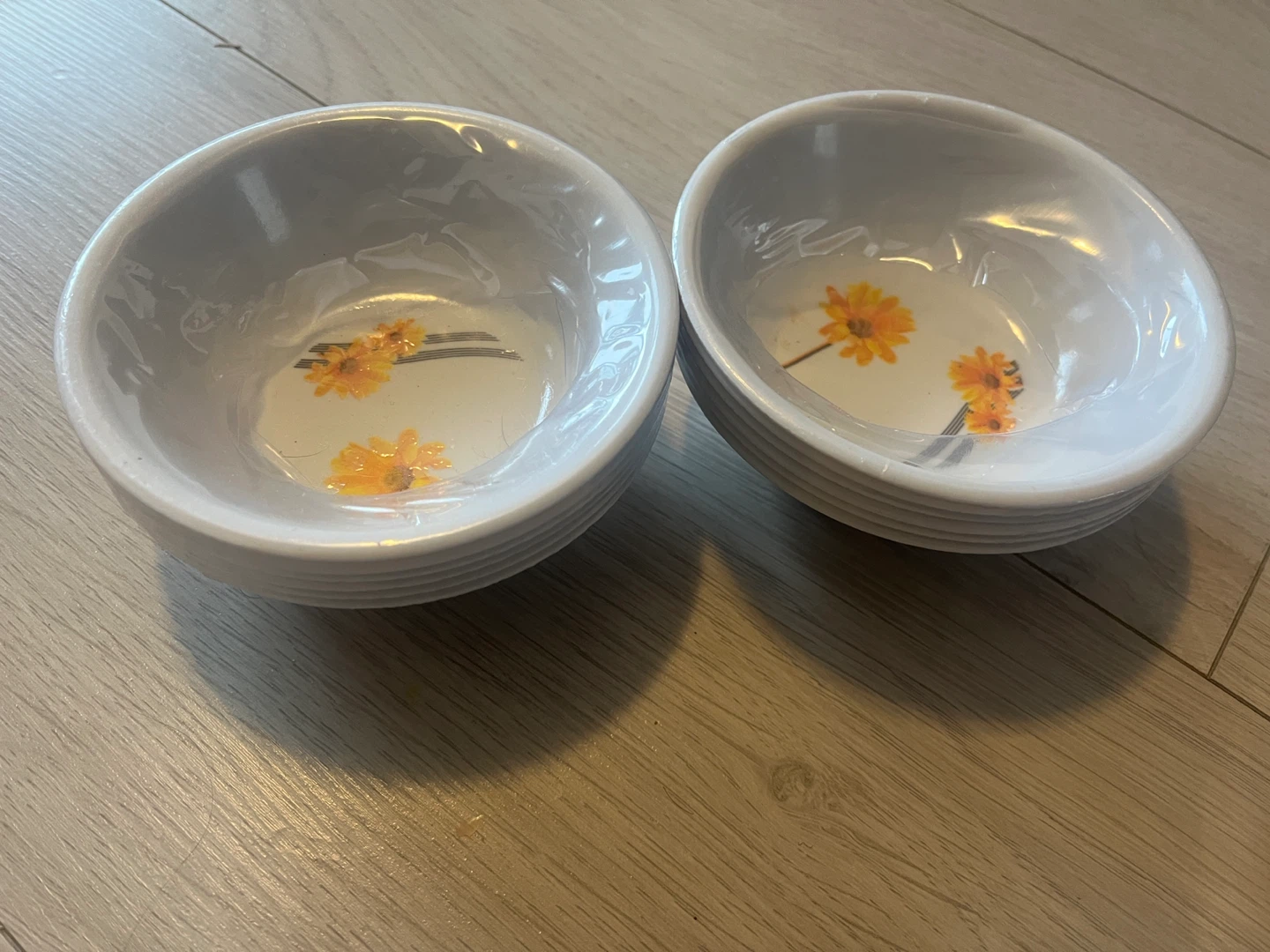 25 piece Melamine set with floral design - photo 2