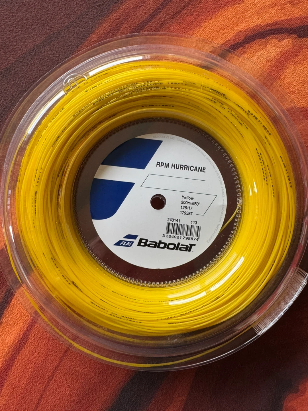 I have 4 Babolat string reels brand new for sale.