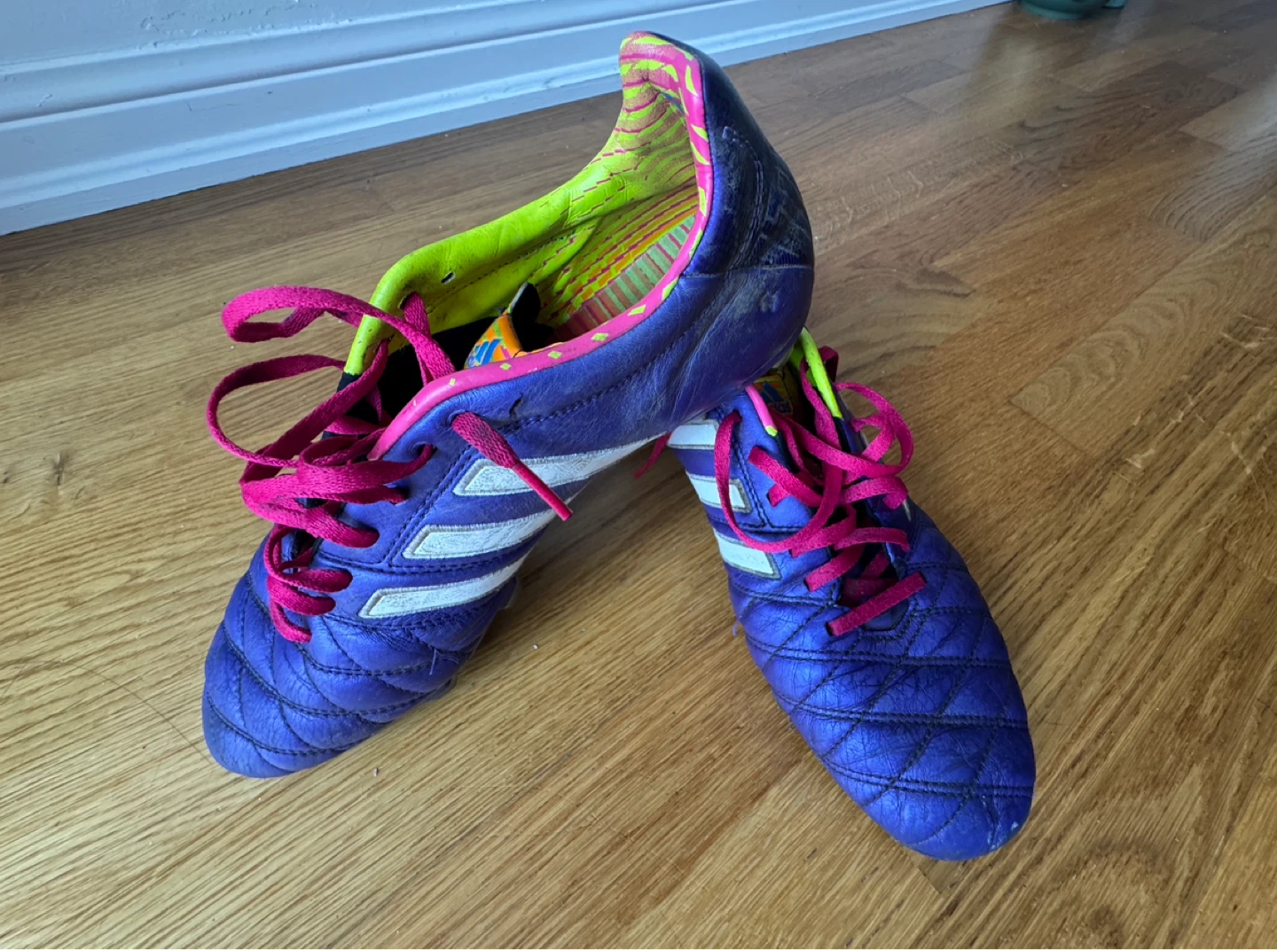 Adidas Soccer Cleats Purple/Pink Men's Size 10 - photo 3