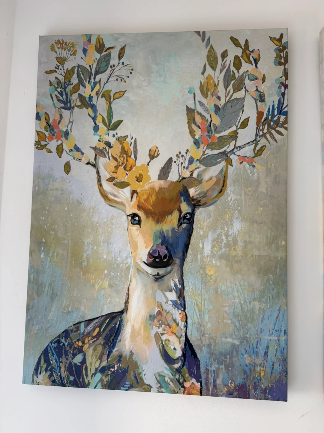 Set of 2 Deer Wall Art Canvases - photo 3