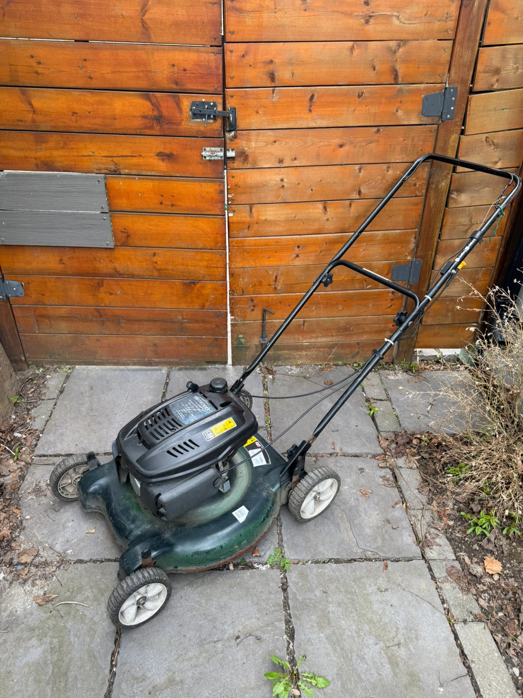 Yardworks Gas Lawn Mower - Fixed and Working