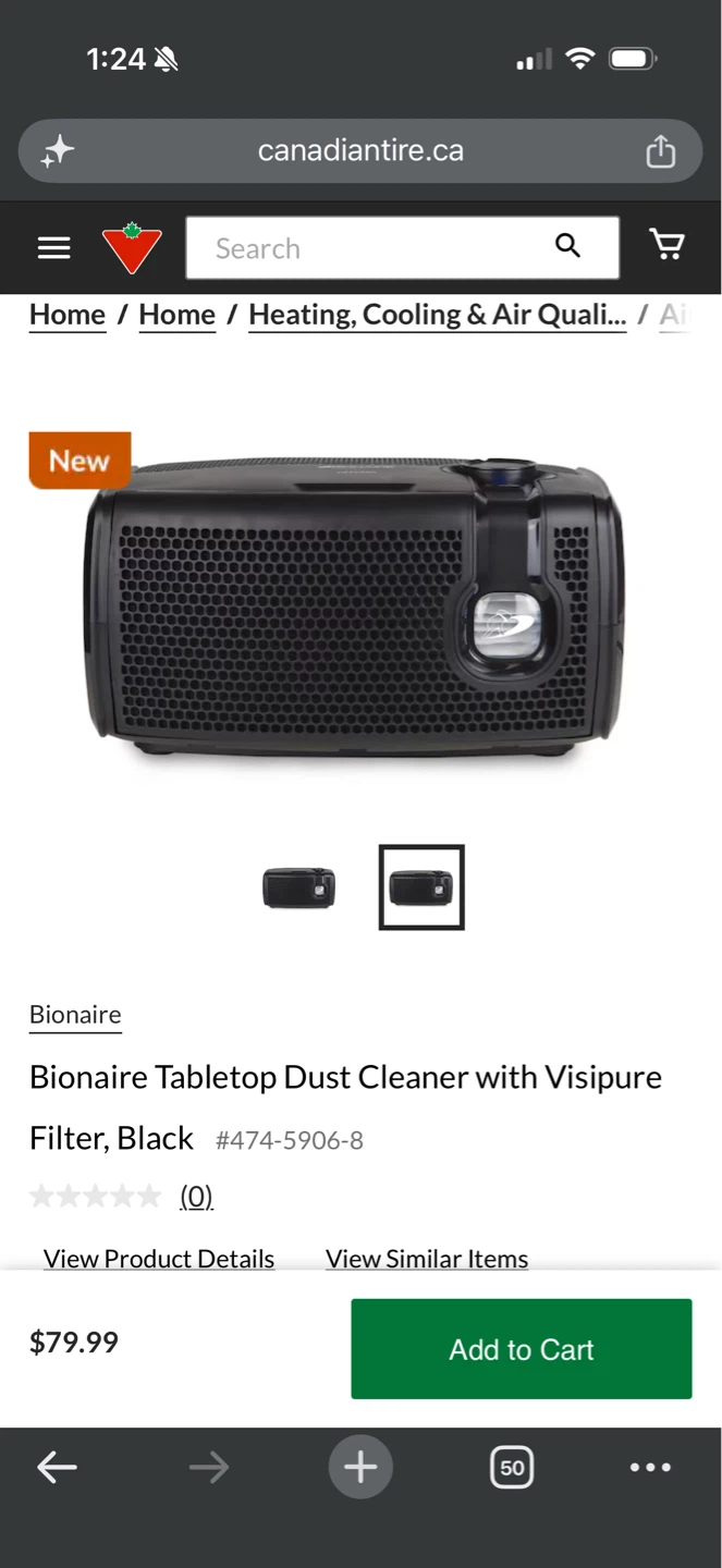 Bionaire air butler air purifier with filter - photo 3