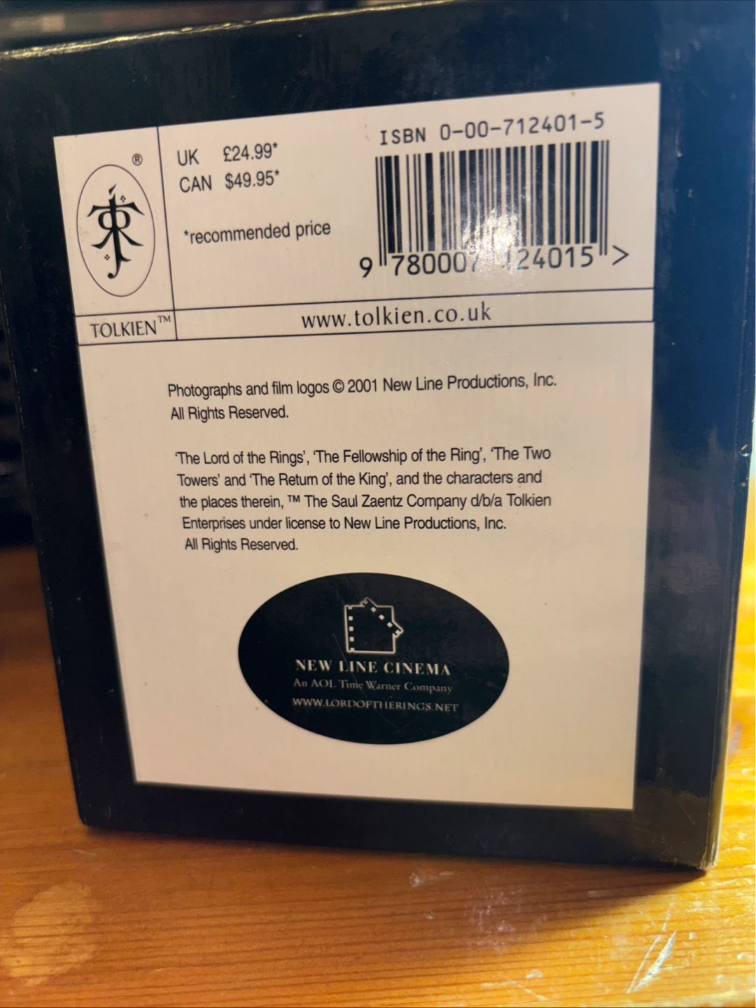 J.R.R. Tolkien The Lord of the Rings Book Set - photo 4