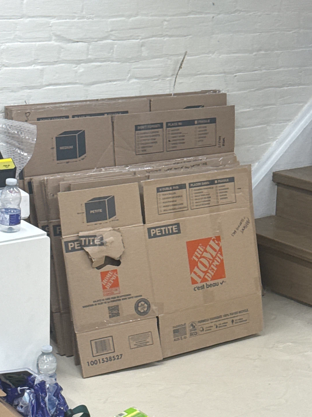 Moving boxes