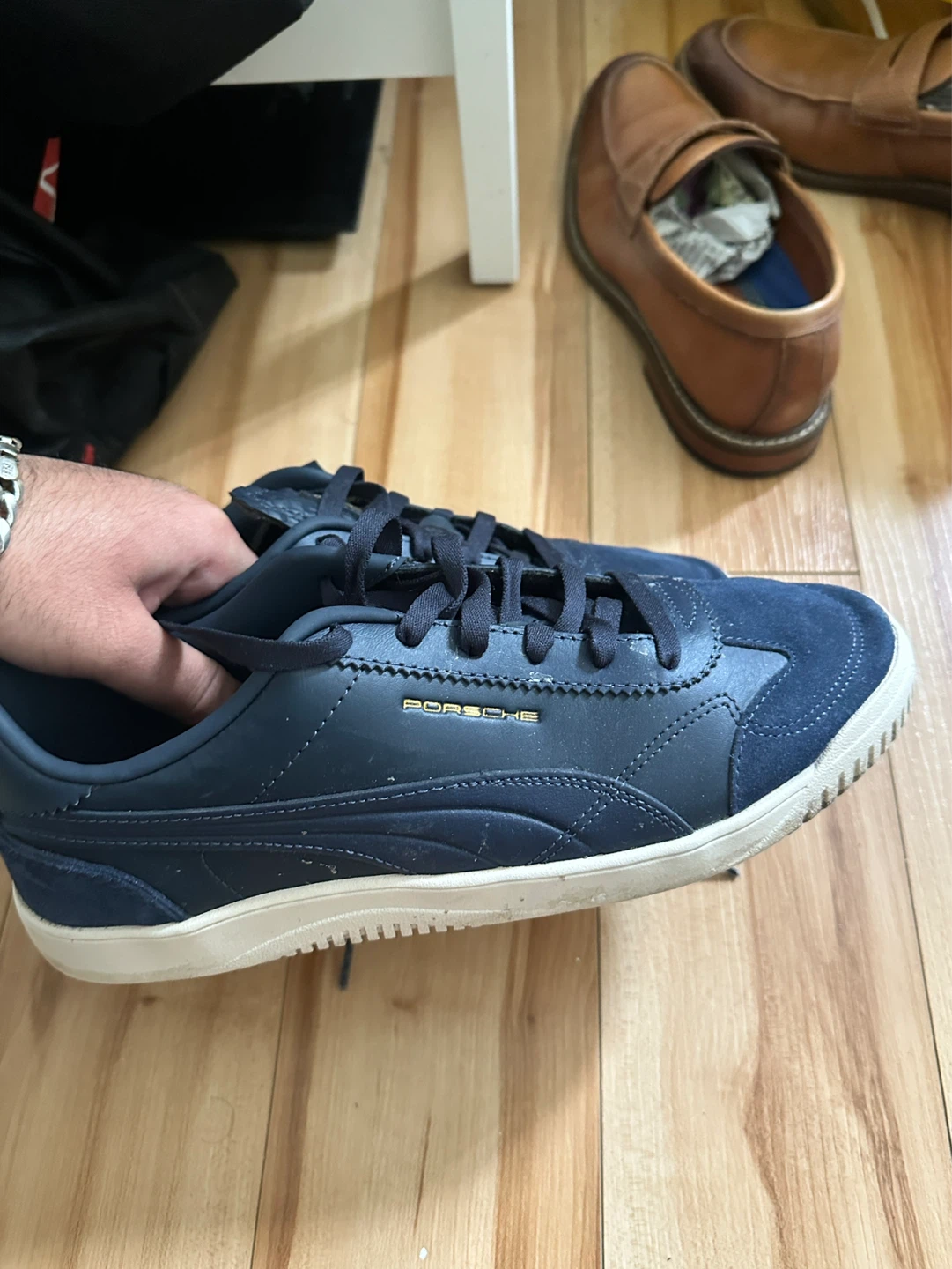 Puma Porsche Design Men's Shoes Navy Blue