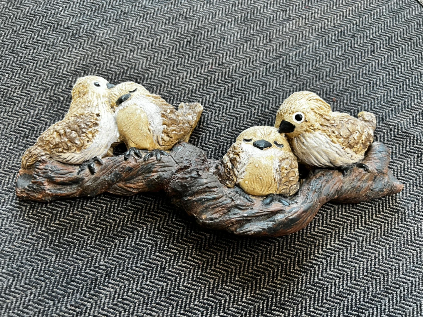 Ceramic bird figurine