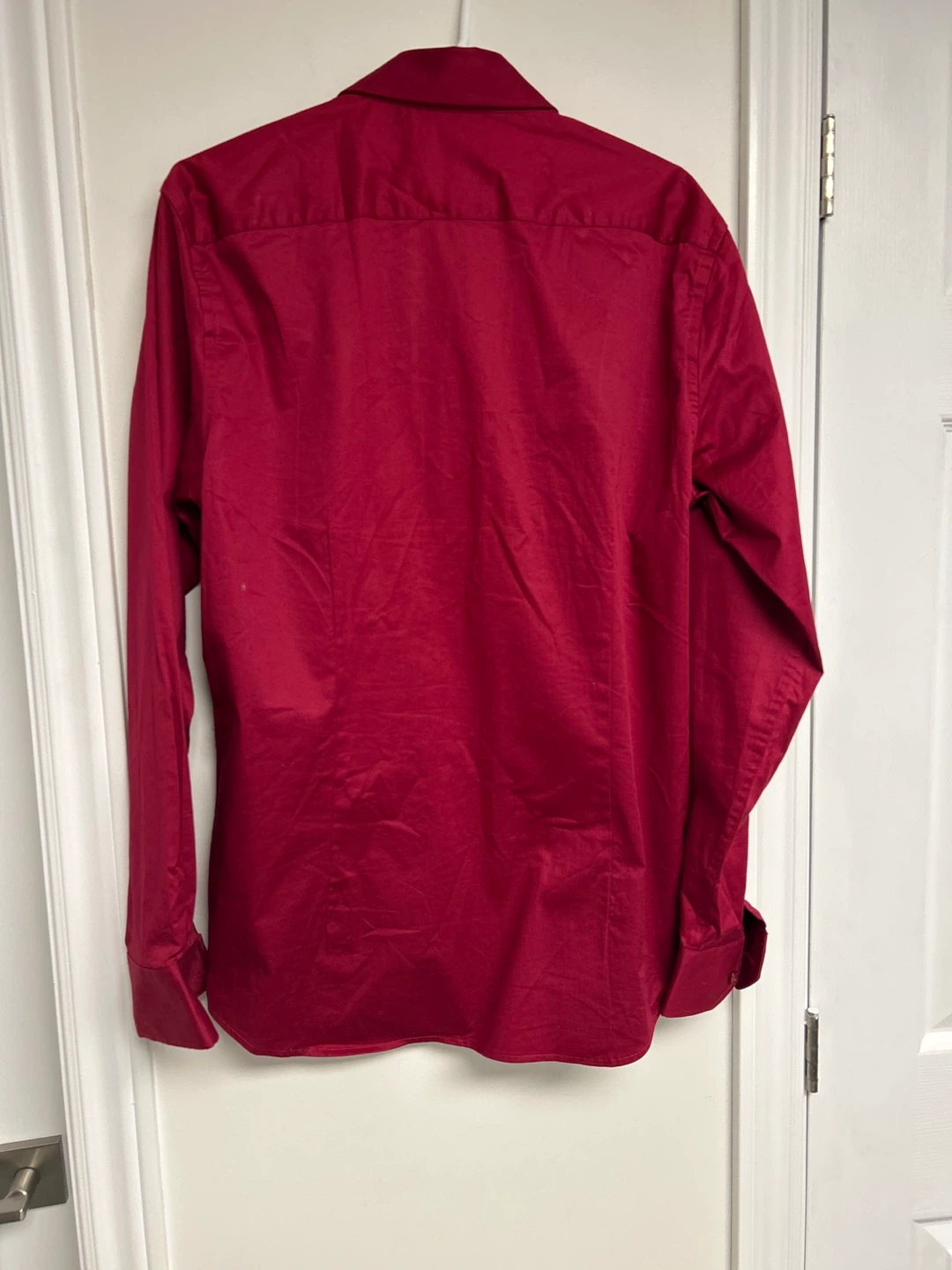 Le Château Red Dress Shirt Size M - photo 4