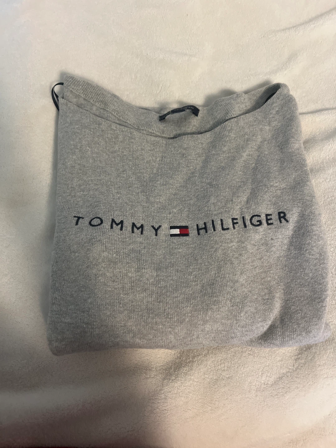 Tommy Hilfiger Grey Long Sleeve Sweater