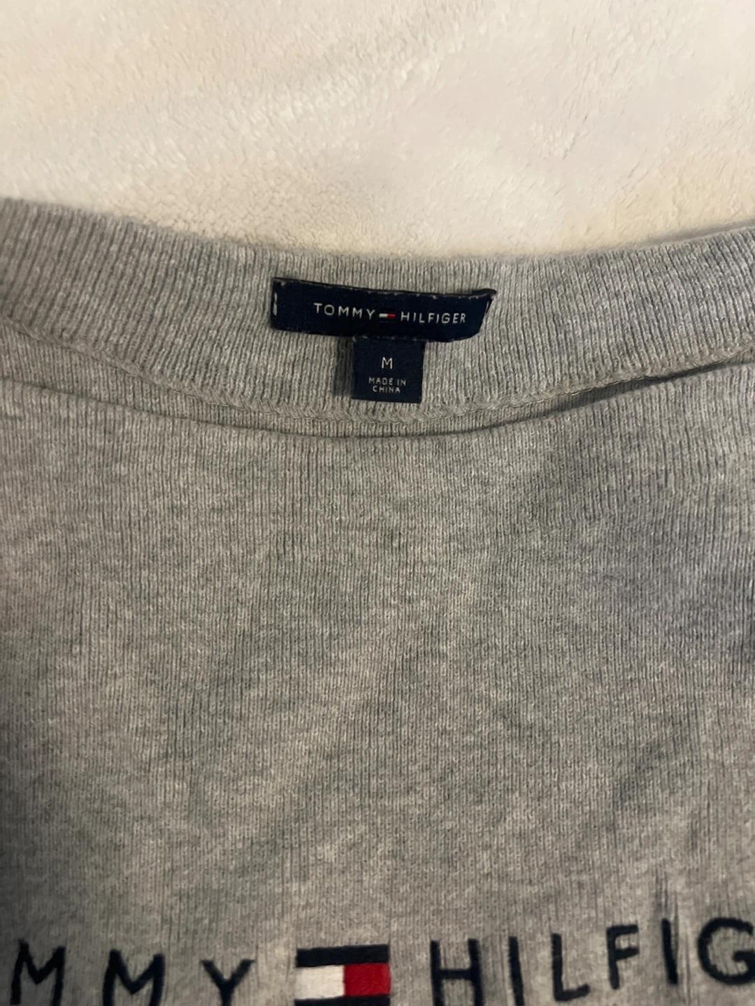 Tommy Hilfiger Grey Long Sleeve Sweater - photo 3