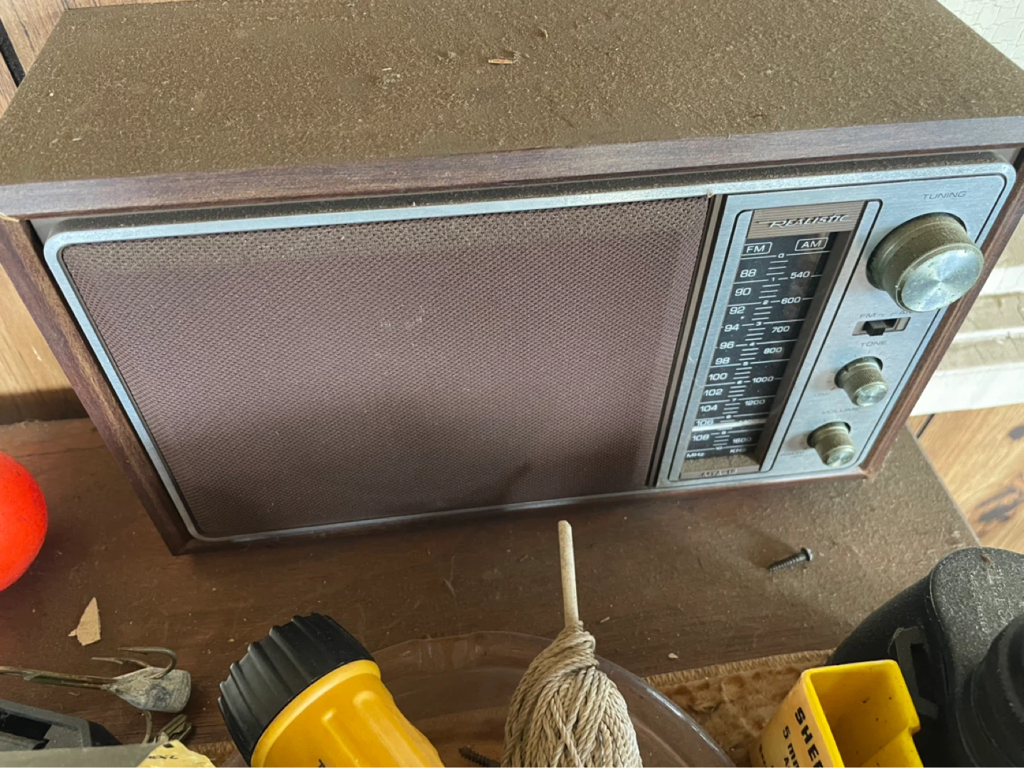 Realistic MTA-12 AM/FM Radio