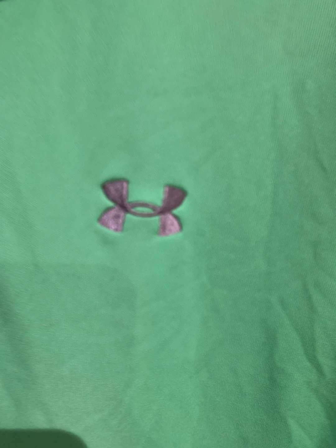 Under Armour Green Heatgear Loose Polo Shirt - Medium - photo 2