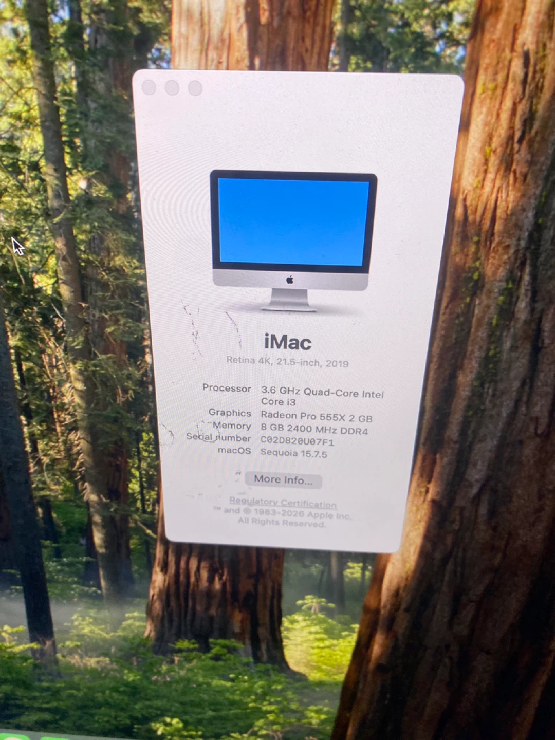 Apple iMac 21.5-inch Retina 4K (2019)