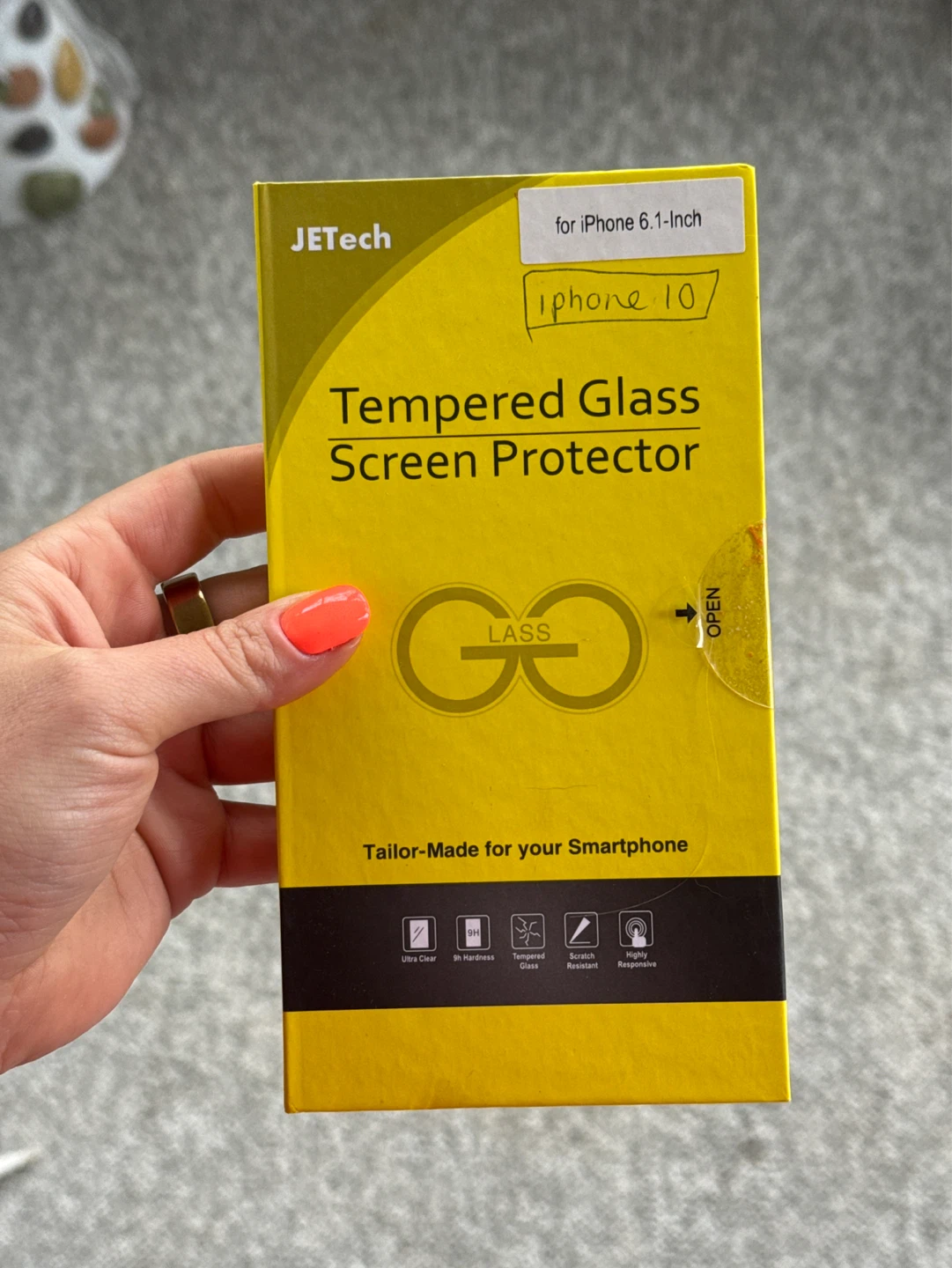 Two iPhone 10 Screen Protectors - photo 2