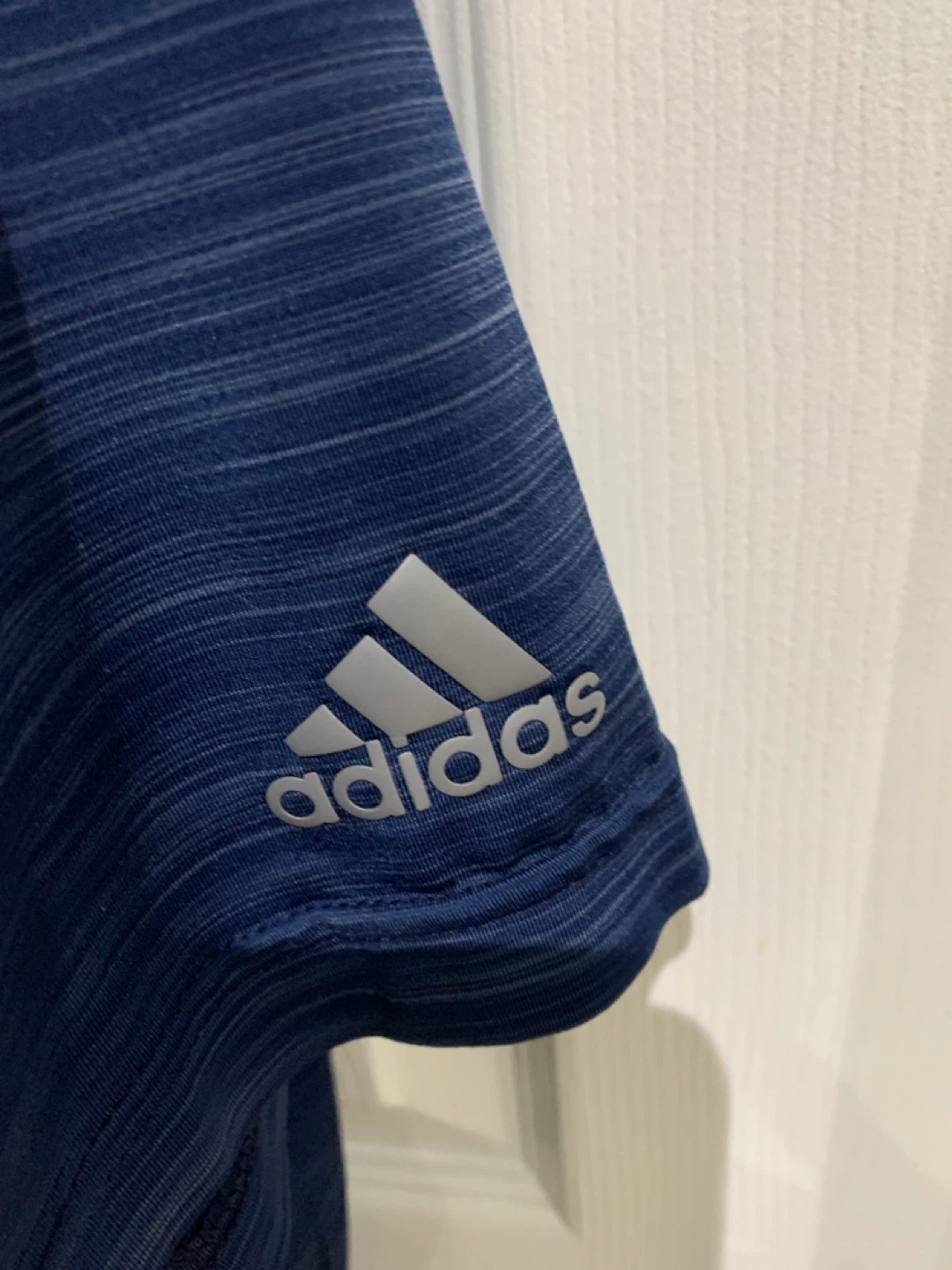 Adidas Golf Polo Shirt - Blue - Size L - photo 3