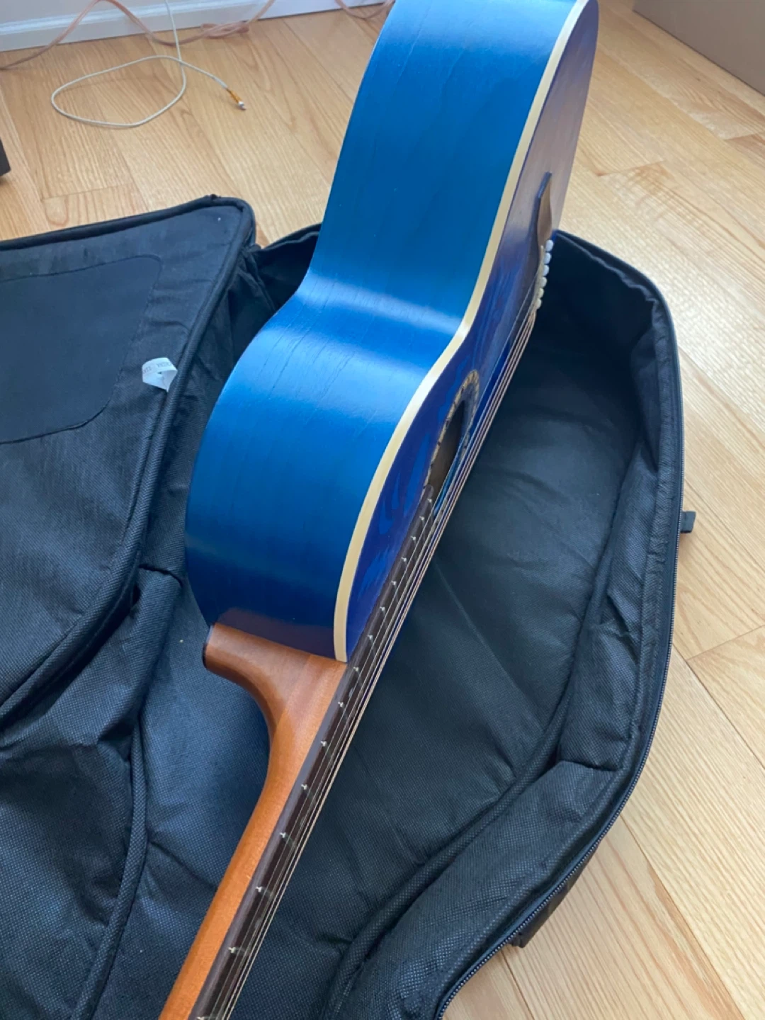 Art& Luthier Ami Cedar Blue Acoustic Guitar - photo 3