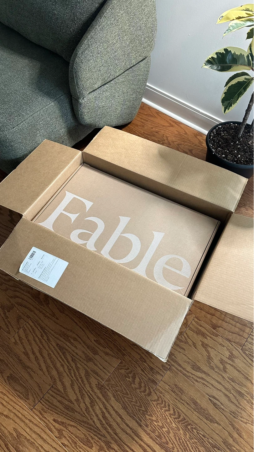 Fable Wool Rug — Large 6x9 — Dune Gray | Brand New Sealed