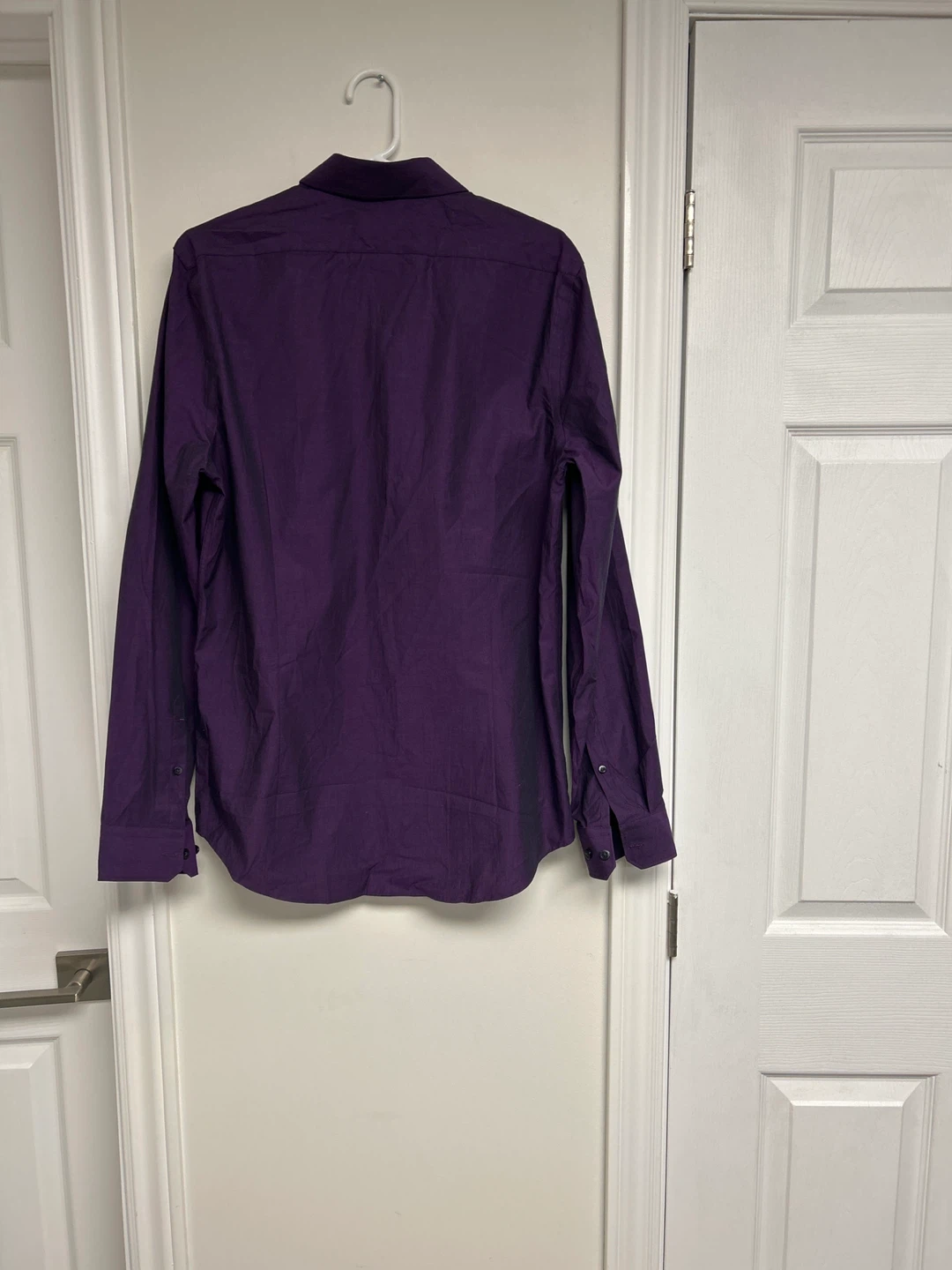 1MX Purple Fitted Dress Shirt - photo 2