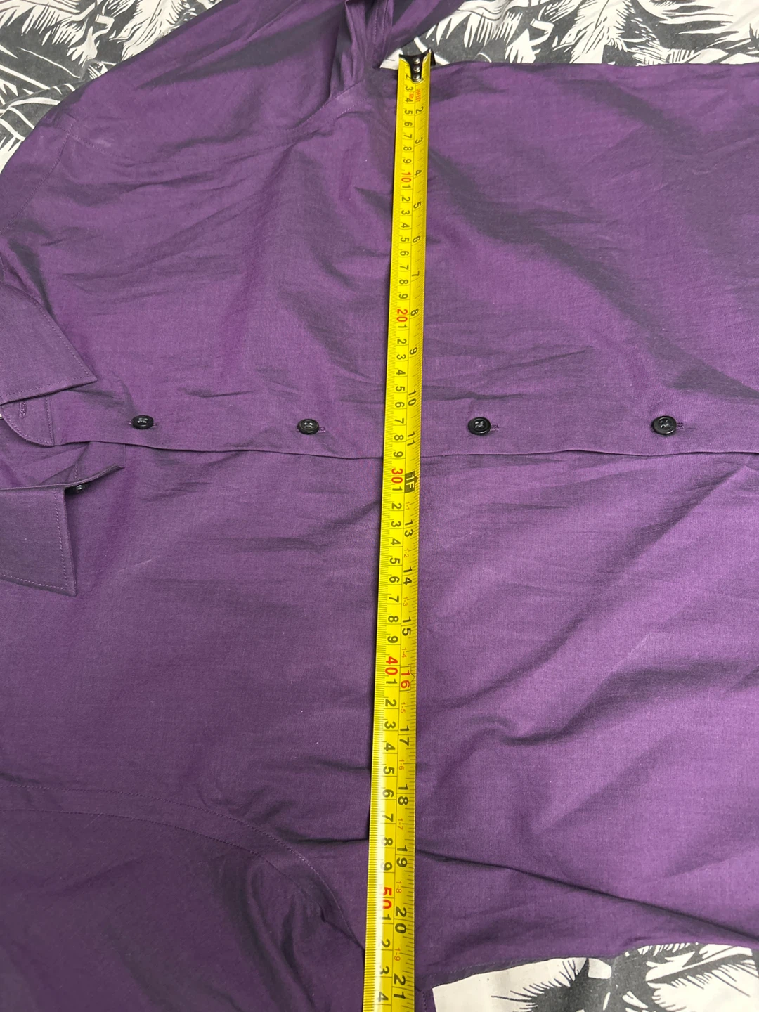 1MX Purple Fitted Dress Shirt - photo 5