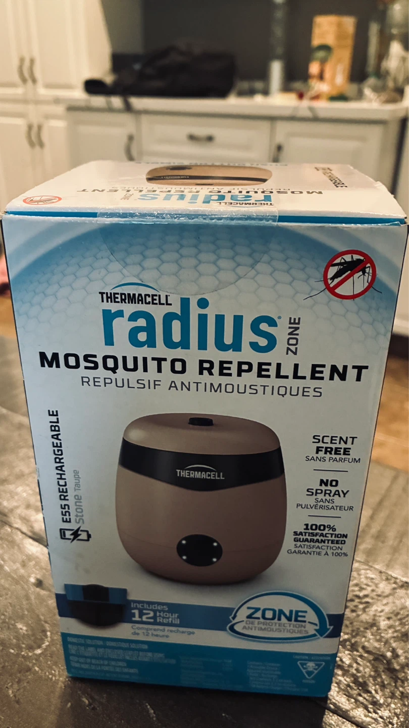 Brand new Thermacell radius rechargeable mosquito repellent