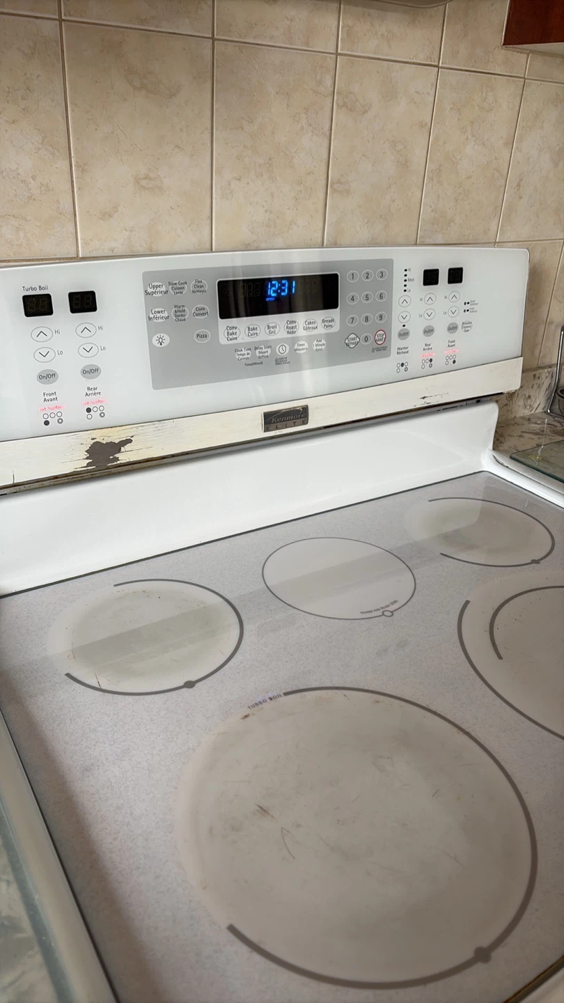 Kenmore Electric Coil Stove Top - photo 3